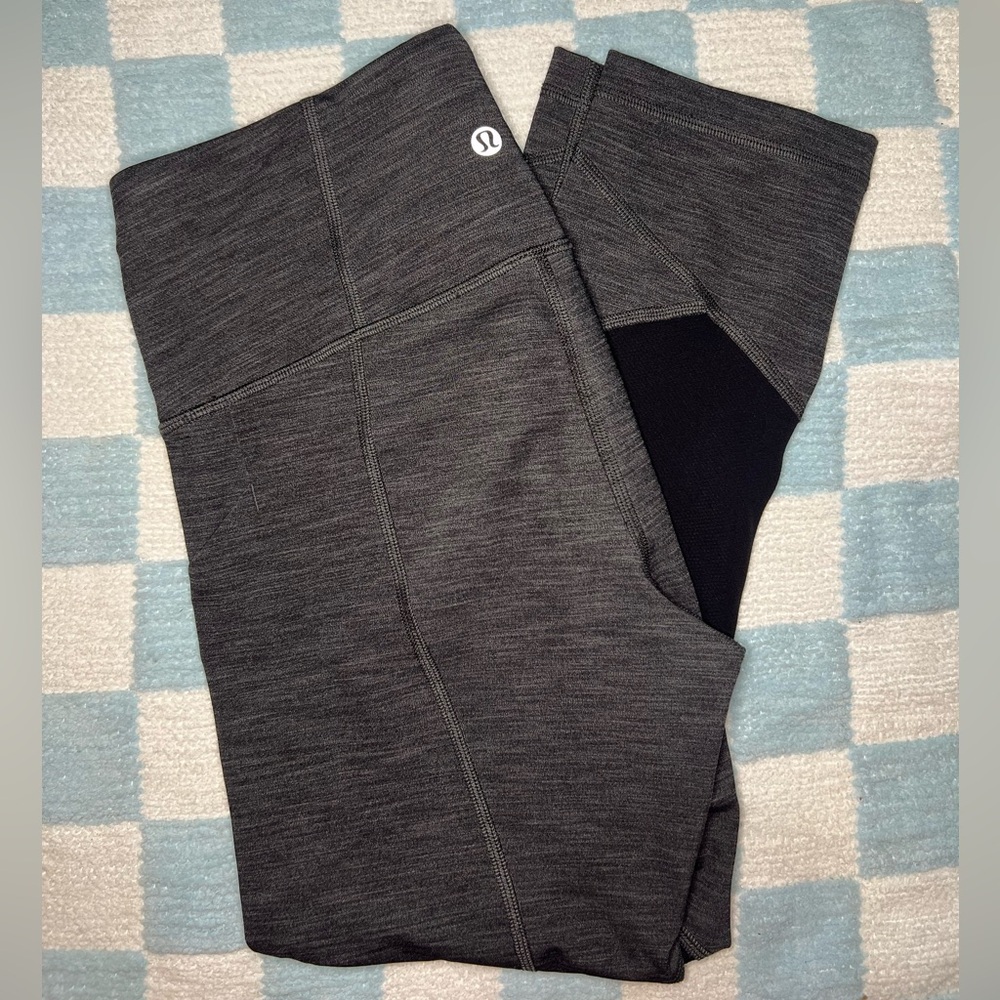 Lululemon Athletica Gray Performance Leggings